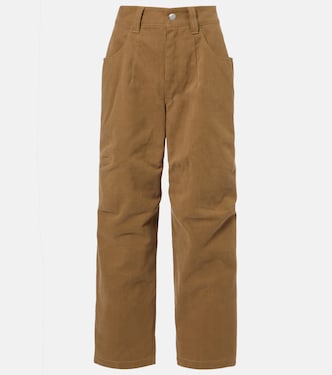 Opalyna cotton twill wide-leg pants | Marant Etoile