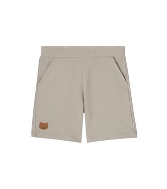 Ithri embroidered cotton Bermuda shorts | Donsje