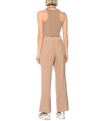 High-Rise Hose mit weitem Bein | Acne Studios
