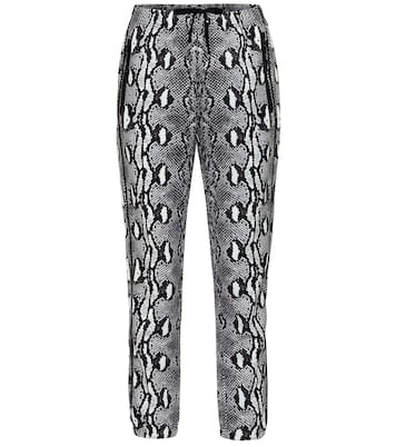 Snake-print leggings | Adam Selman Sport