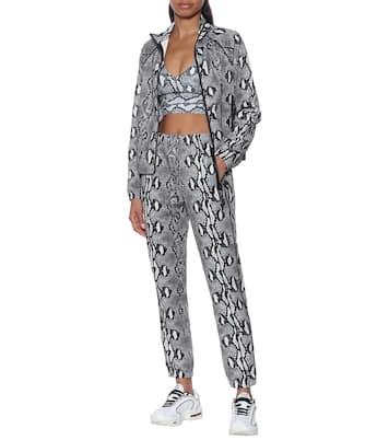 Snake-print leggings | Adam Selman Sport