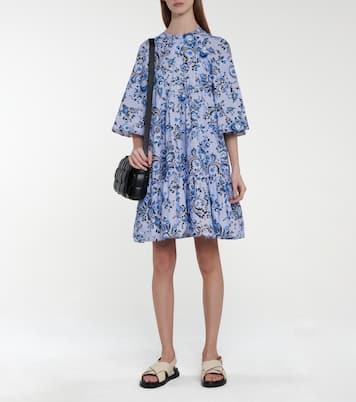 Minikleid Edison aus Baumwollpopeline | Erdem