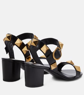 Sandalen Roman Stud 70 aus Leder | Valentino Garavani