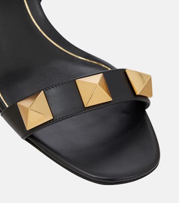 Sandalen Roman Stud 70 aus Leder | Valentino Garavani