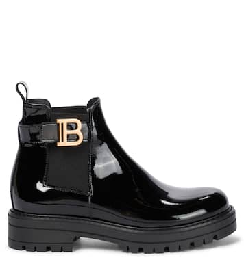 Stivaletti Chelsea in vernice | Balmain Kids