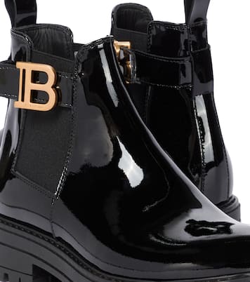 Stivaletti Chelsea in vernice | Balmain Kids