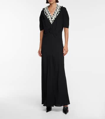 Robe aus Sablé und Jacquard | Prada