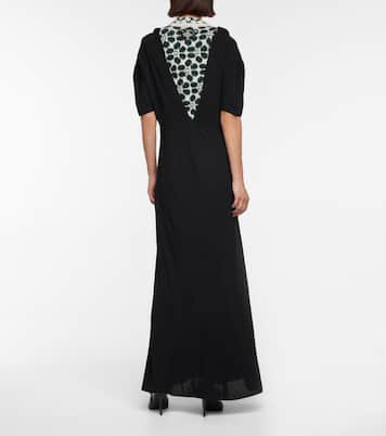 Robe aus Sablé und Jacquard | Prada