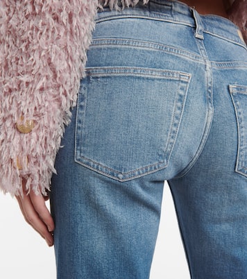 Jeans Girlfriend de tiro medio cropped | AG Jeans