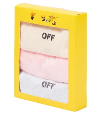 Bebé - set de 3 bodis de algodón | Off-White Kids