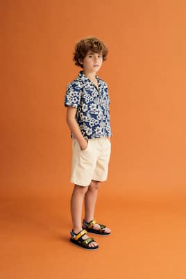 Camisa Hibiscus estampada | The New Society