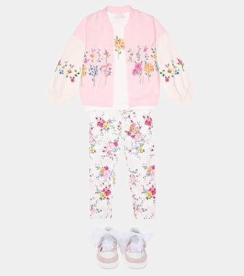 Longsleeve aus einem Baumwollgemisch | Monnalisa
