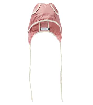 Cappuccio impermeabile Lara con orecchie | Maison Michel Kids