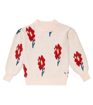 Jersey de punto intarsia floral | Bobo Choses