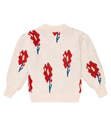 Jersey de punto intarsia floral | Bobo Choses