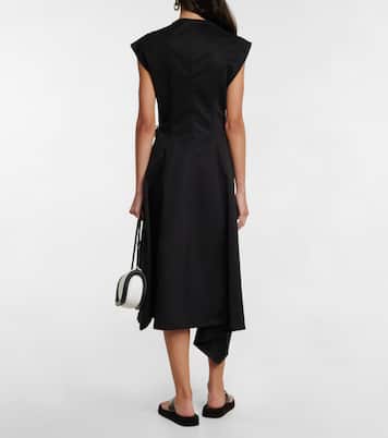 Embellished asymmetric midi dress | JW Anderson