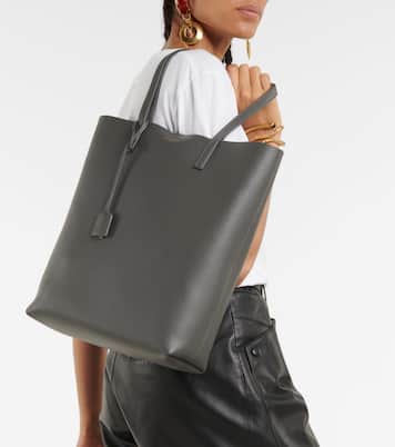 Shopper N/S in pelle | Saint Laurent