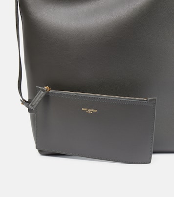 Shopper N/S in pelle | Saint Laurent