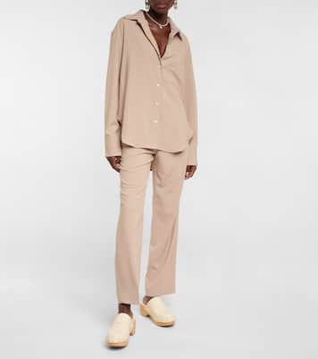 Gerade Hose Bea aus Crêpe | The Frankie Shop