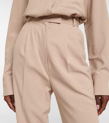 Gerade Hose Bea aus Crêpe | The Frankie Shop