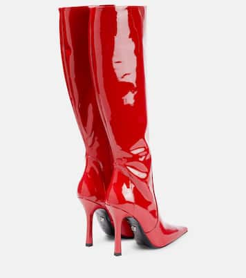 Knee-high patent leather boots | Blumarine