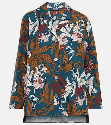 Fauna printed poplin shirt | 'S Max Mara