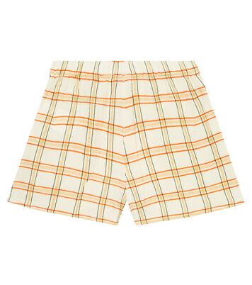 Shorts Calm Pants de algodón a cuadros | The Animals Observatory