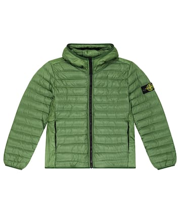Quilted down jacket | Stone Island Junior