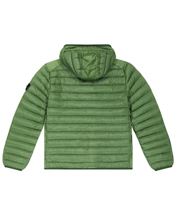 Quilted down jacket | Stone Island Junior