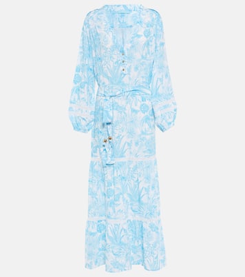 Wisteria printed maxi dress | Melissa Odabash
