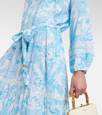 Wisteria printed maxi dress | Melissa Odabash