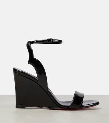 Sandali in vernice con zeppa | Christian Louboutin