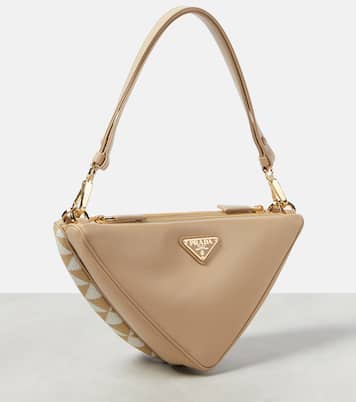 Borsa a spalla Symbole Mini in pelle | Prada