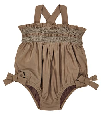 Baby Xori shirred swimsuit | Donsje