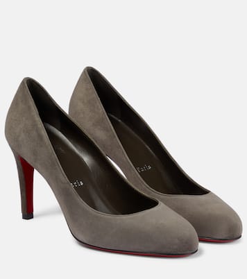 Escarpins Pumppie 85 en daim | Christian Louboutin