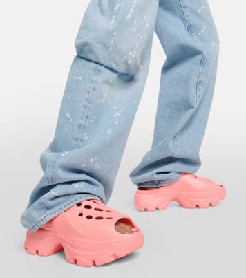 Sandali in gomma con platform | Adidas by Stella McCartney