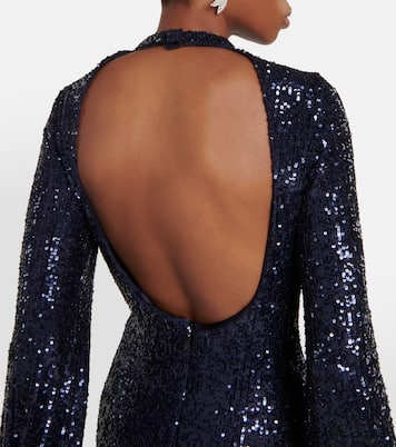 Robe mit Pailletten | Monique Lhuillier