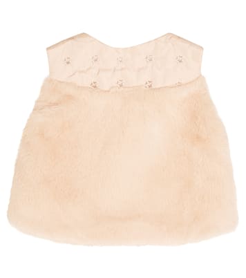 Baby Weste aus Faux Fur | Chloé Kids