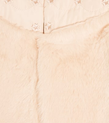 Baby Weste aus Faux Fur | Chloé Kids