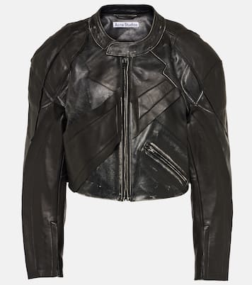 Bikerjacke aus Leder | Acne Studios