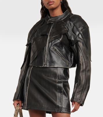 Bikerjacke aus Leder | Acne Studios