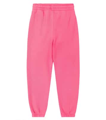 Logo cotton jersey sweatpants | Off-White Kids