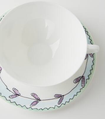 x Marni Blossom Milk set of 2 teacups and saucers | Serax