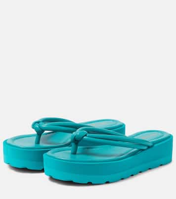 Plateausandalen aus Leder | Gianvito Rossi