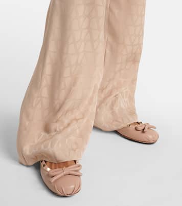 Ballerine Rockstud in pelle | Valentino Garavani