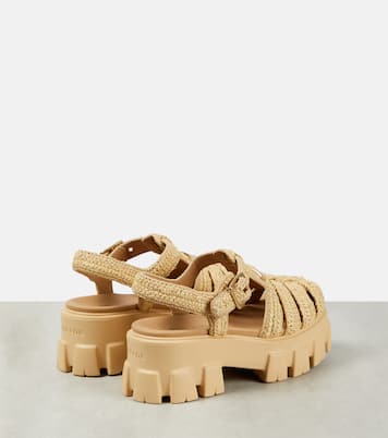 Sandalias Monolith de croché | Prada