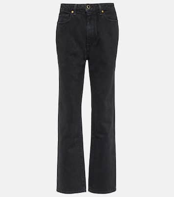 Jeans regular Abigail a vita alta | Khaite