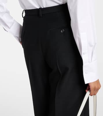 Pantalon ample en laine vierge | Loro Piana