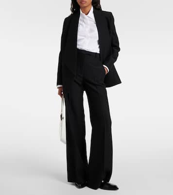 Pantalon ample en laine vierge | Loro Piana
