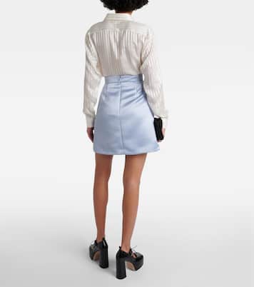 Minifalda de satén duquesa | Nina Ricci